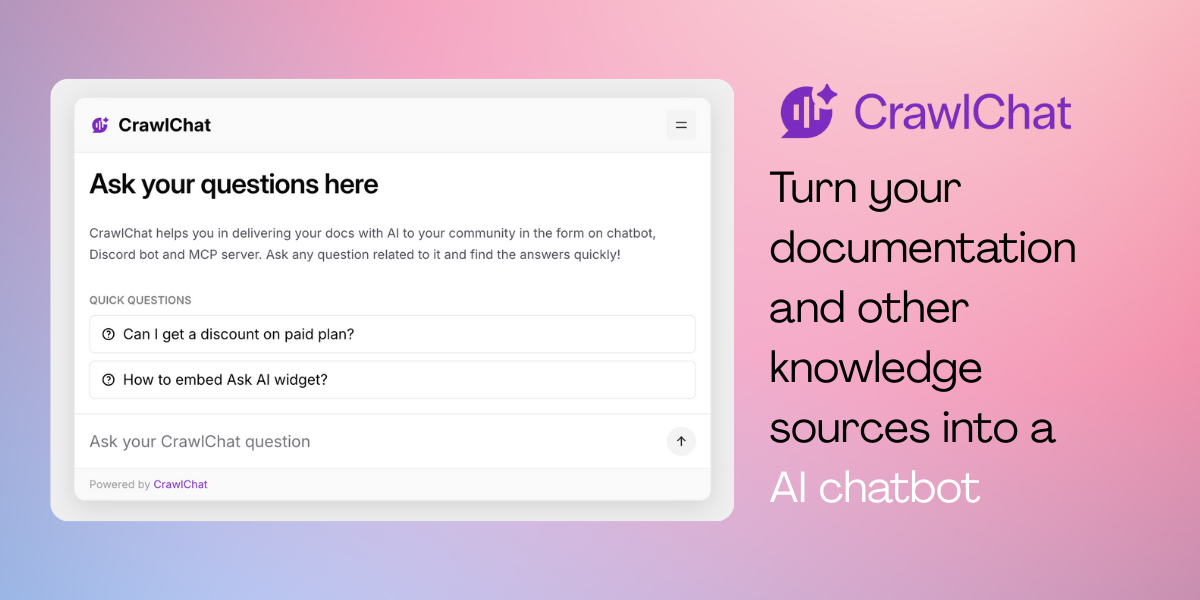 https://crawlchat.app