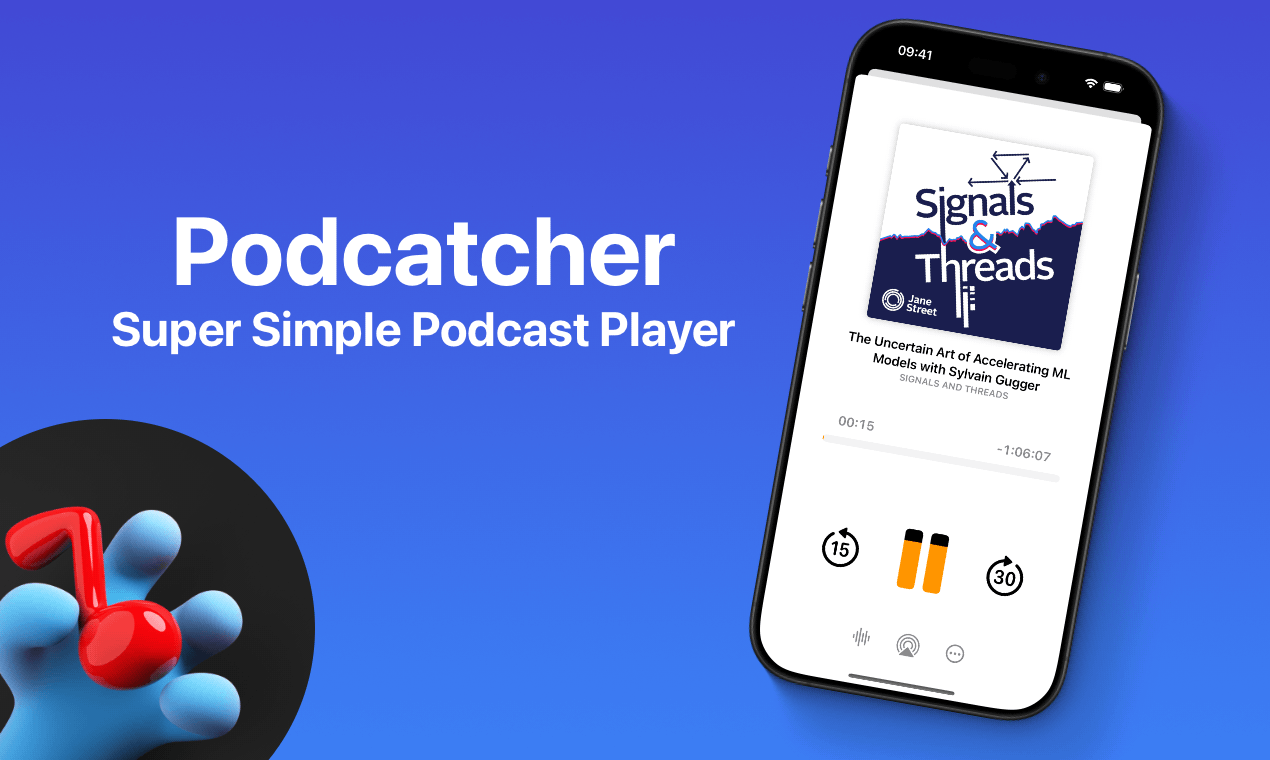 https://apps.apple.com/us/app/podcatcher-podcast-app/id6736467324