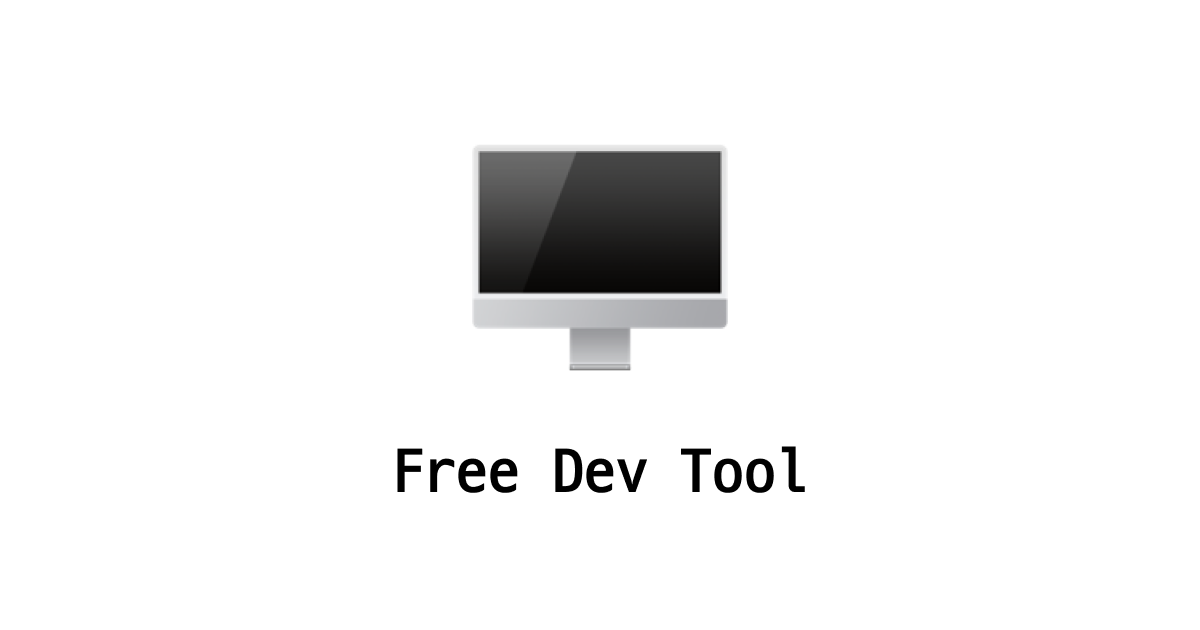 https://free-devtools.vercel.app/