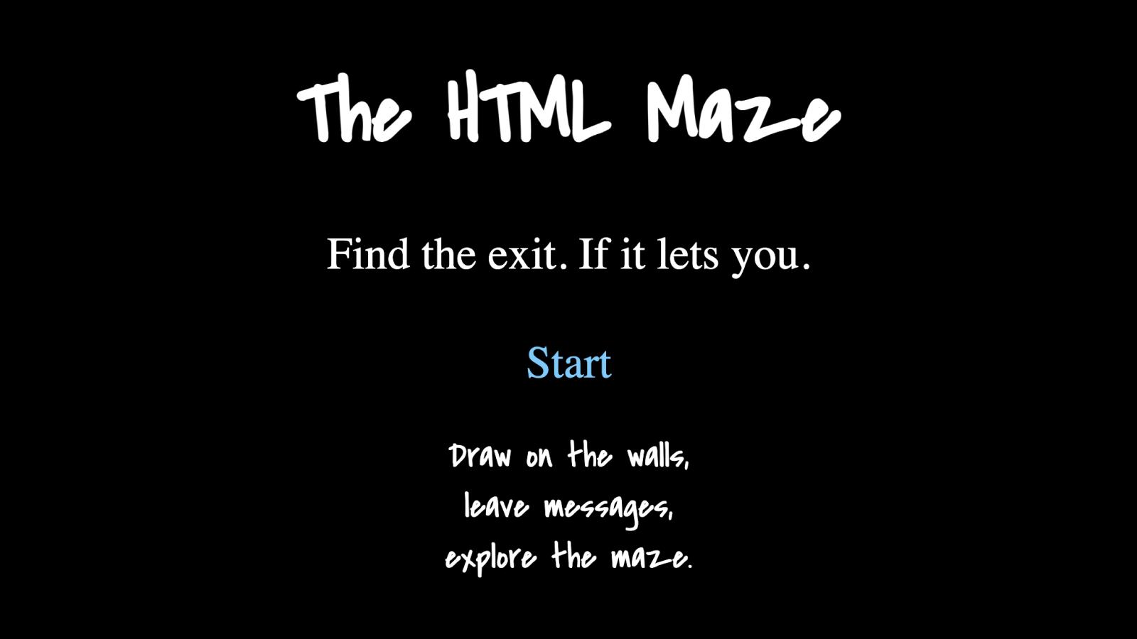 https://htmlmaze.com