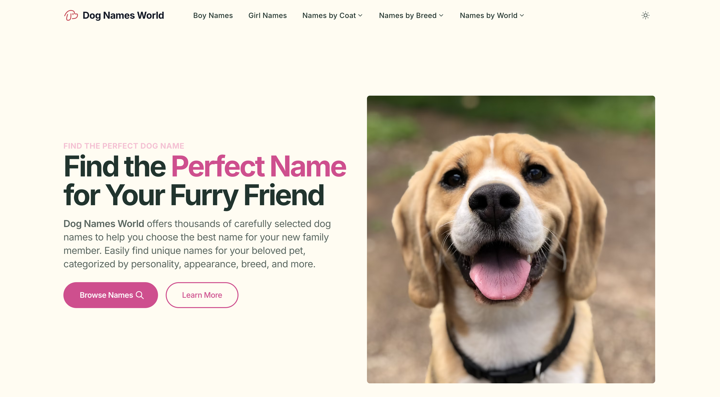 https://dognamesworld.com