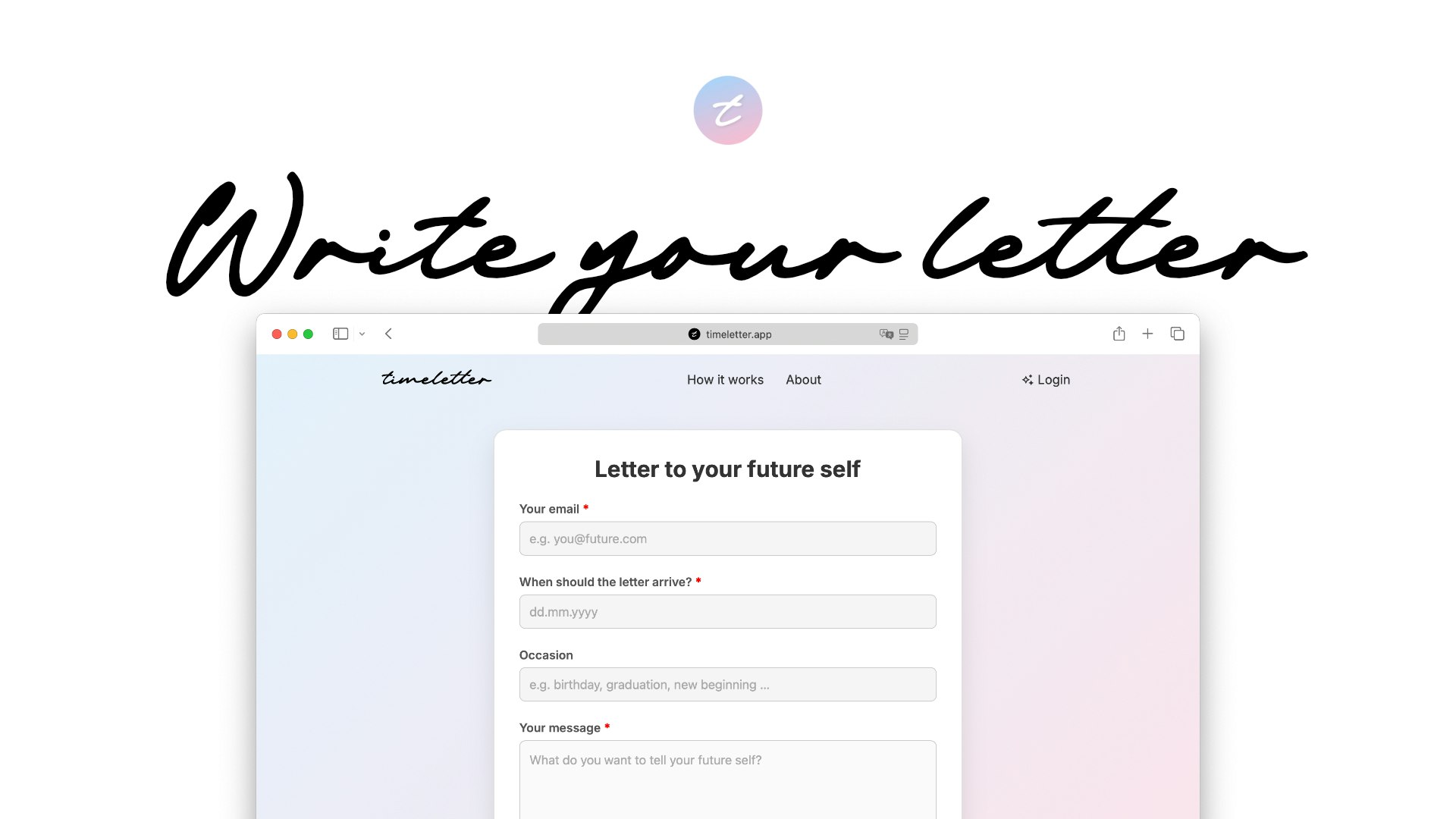 https://timeletter.app