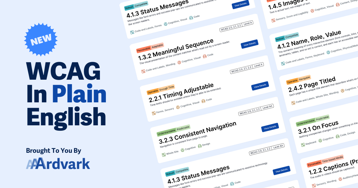 https://aaardvarkaccessibility.com/wcag-plain-english/