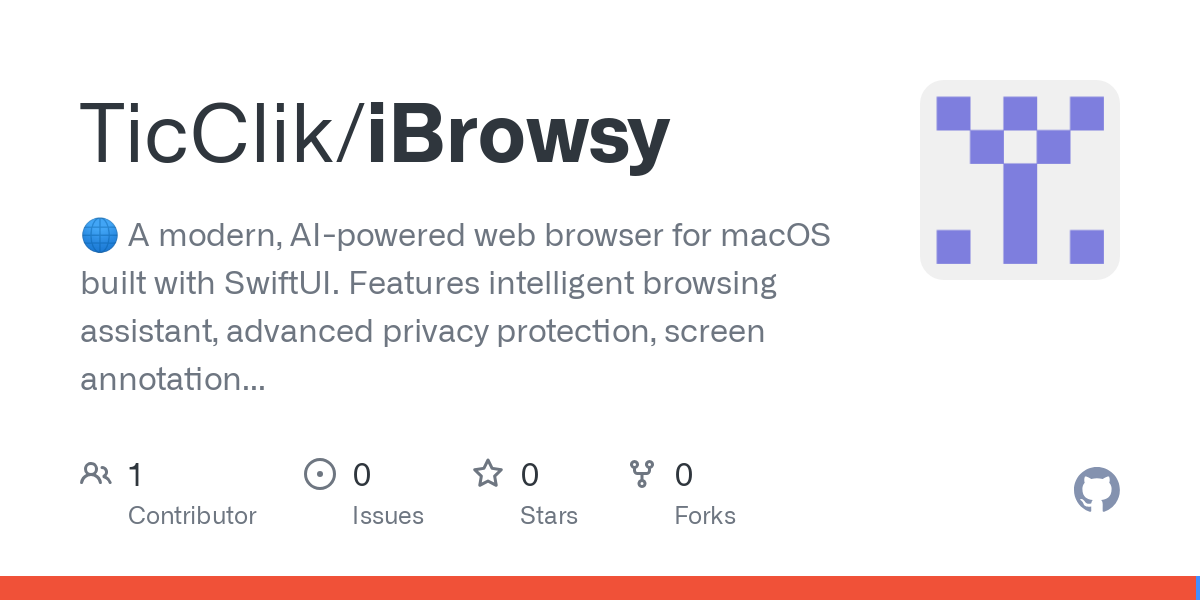 https://github.com/TicClik/iBrowsy