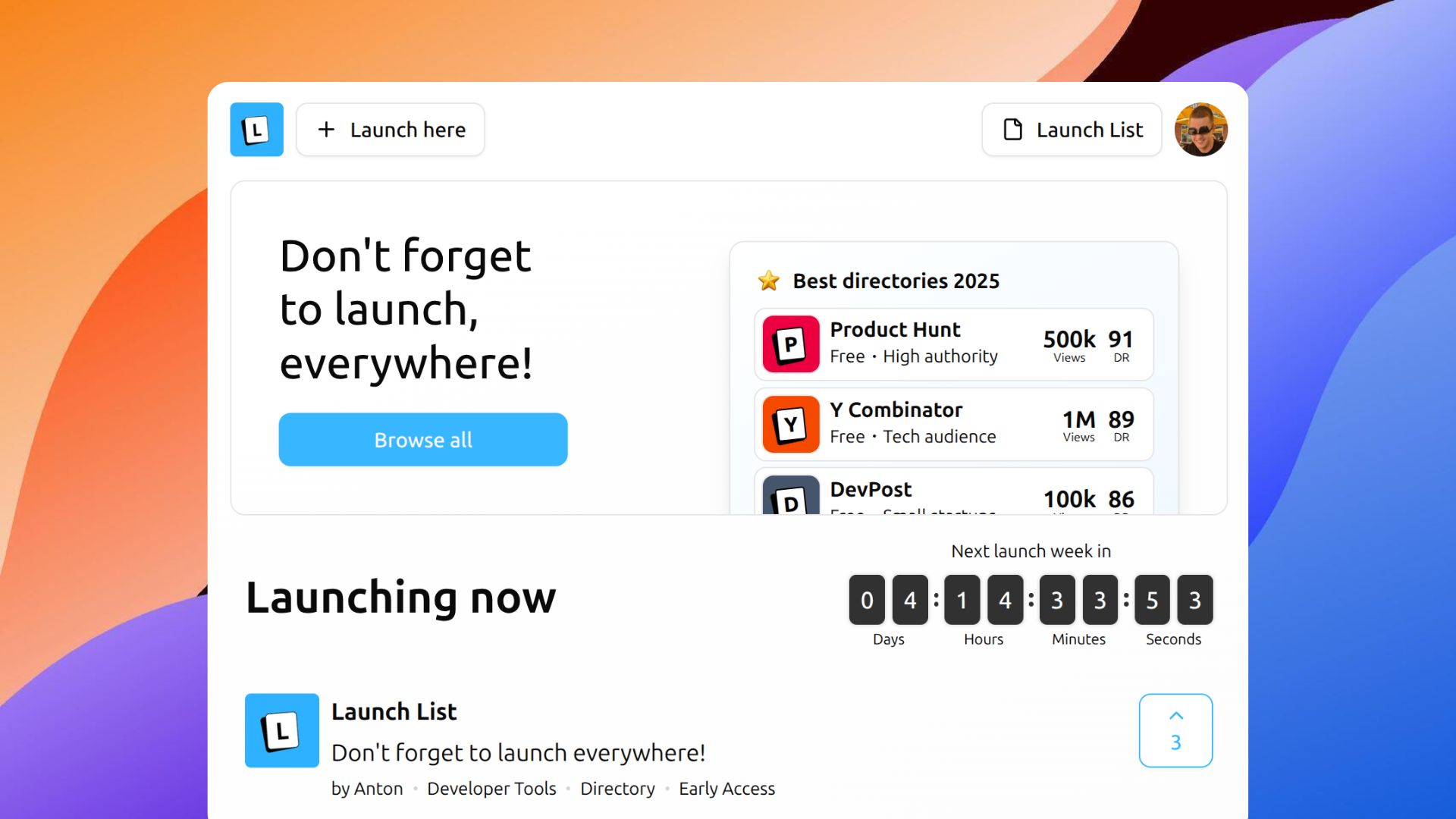 https://www.launch-list.org/
