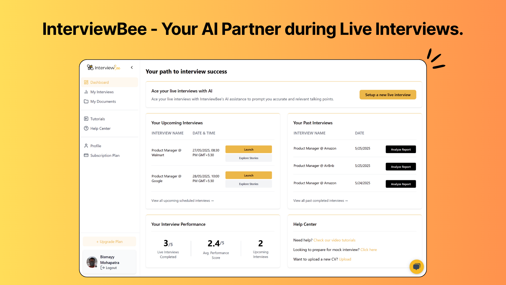 https://interviewbee.ai