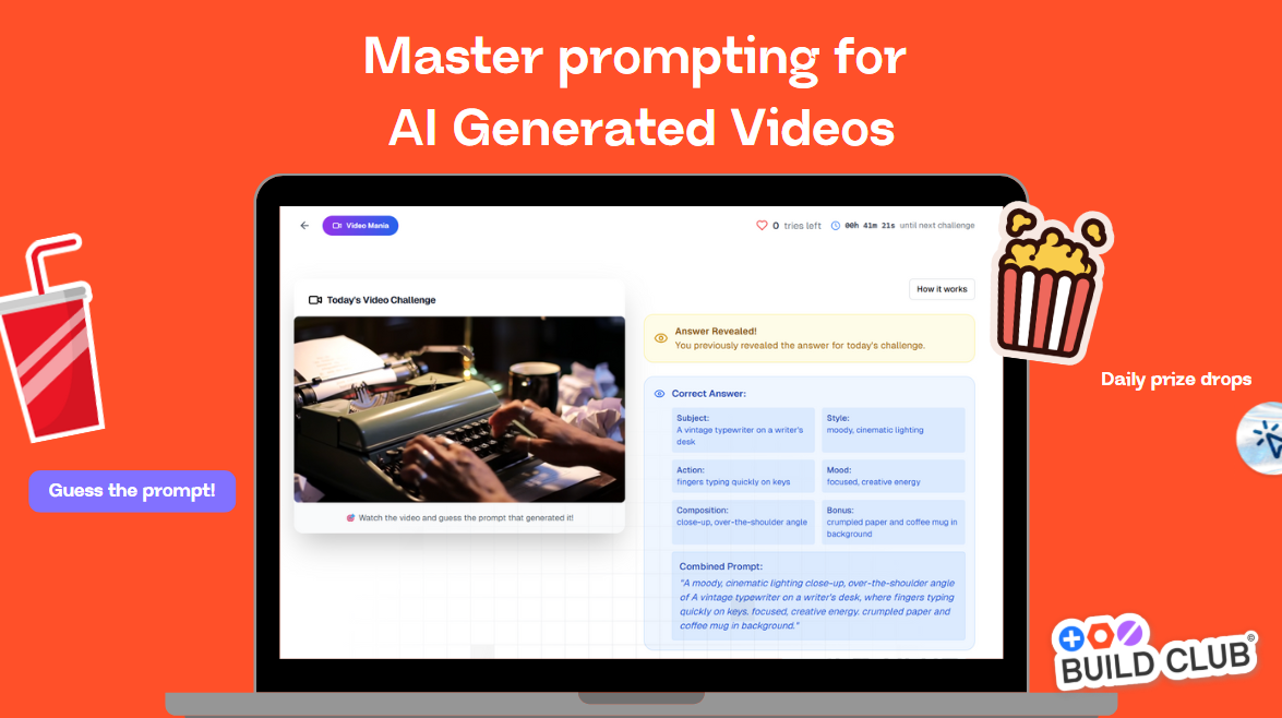 https://campus.buildclub.ai/games/video-mania