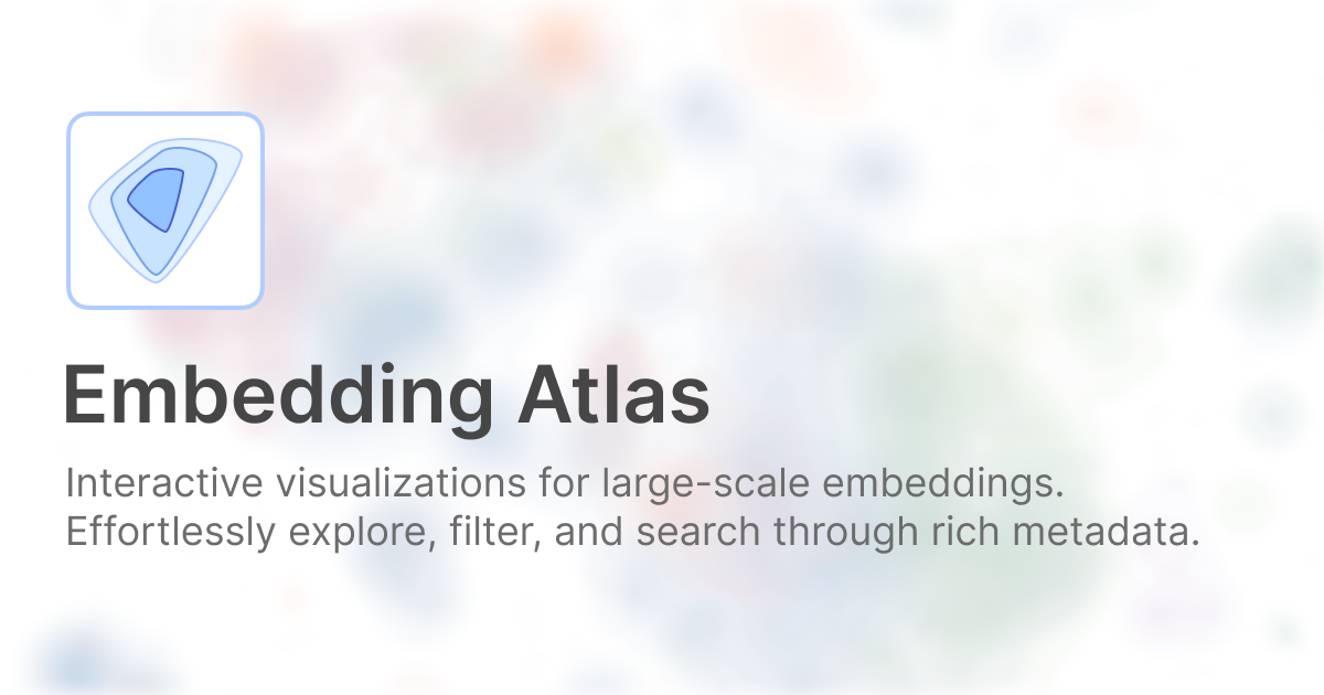 https://apple.github.io/embedding-atlas/
