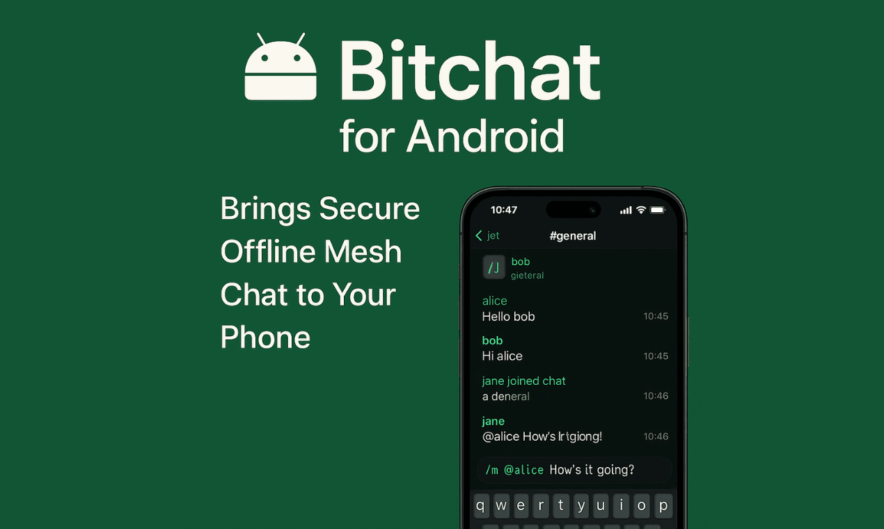 https://github.com/permissionlesstech/bitchat