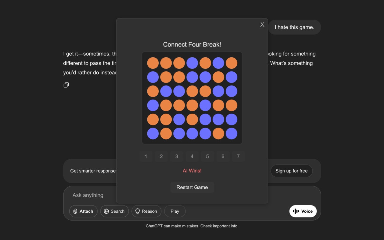 https://chromewebstore.google.com/detail/connect-four-chatgpt-ente/lbjhhhhbmmdfkmiddklhfkdkbednclii