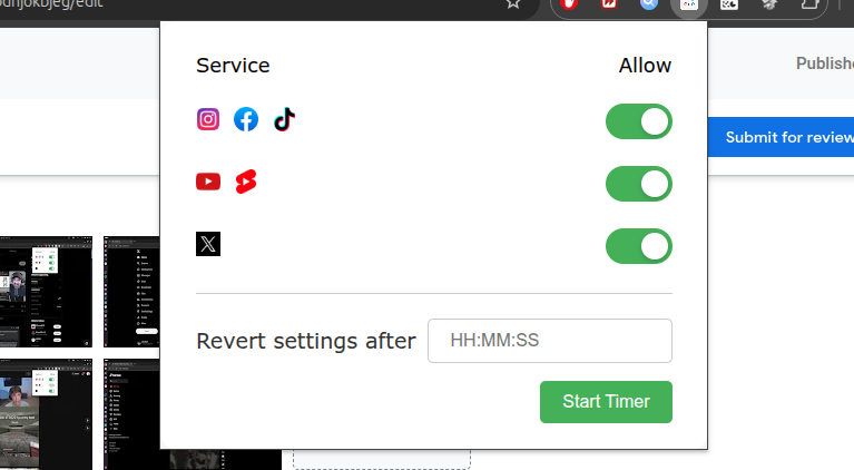 https://chromewebstore.google.com/detail/stop-reels/eabffadflifbajggekelbbodhjokbjeg