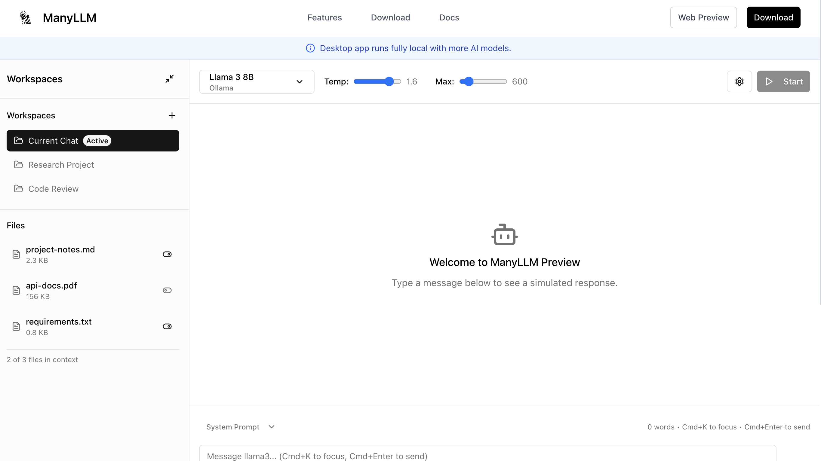 https://www.manyllm.pro/