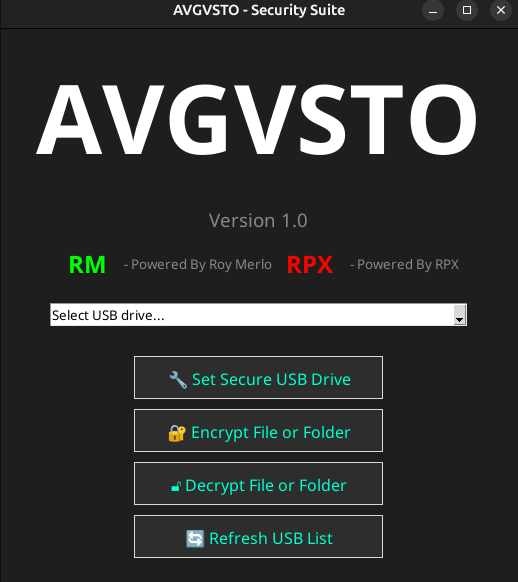 https://github.com/RoyMerlo/AVGVSTO