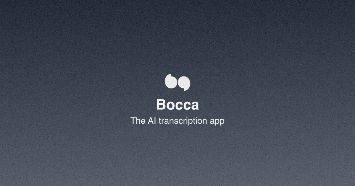 https://bocca.dev