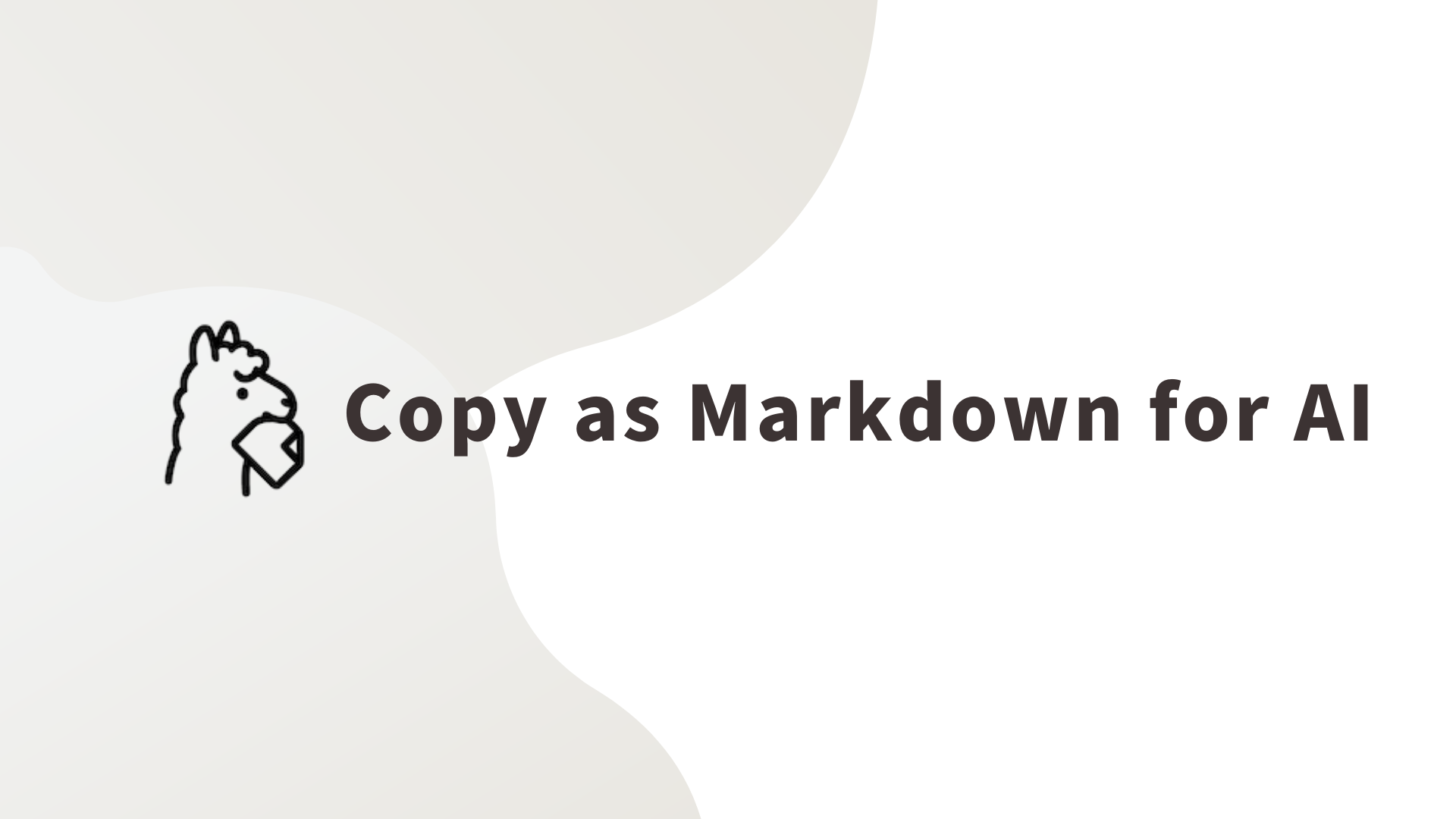 https://chromewebstore.google.com/detail/copy-as-markdown-for-ai/ookpfincecbbcdphphhjobiajhikjbhi