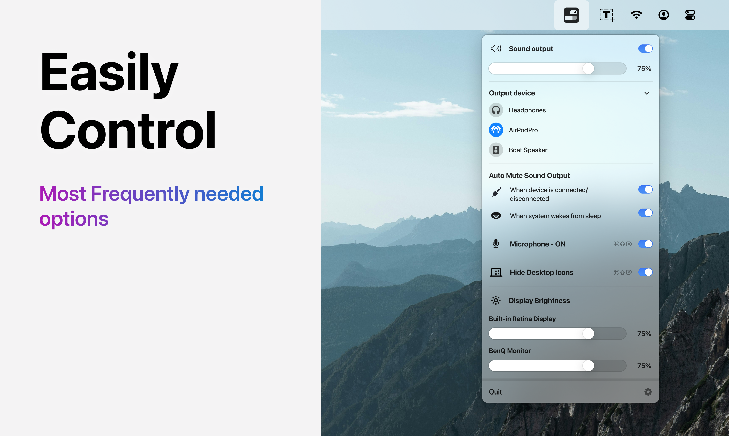 https://apps.apple.com/us/app/easily-quick-utility-controls/id6742785456