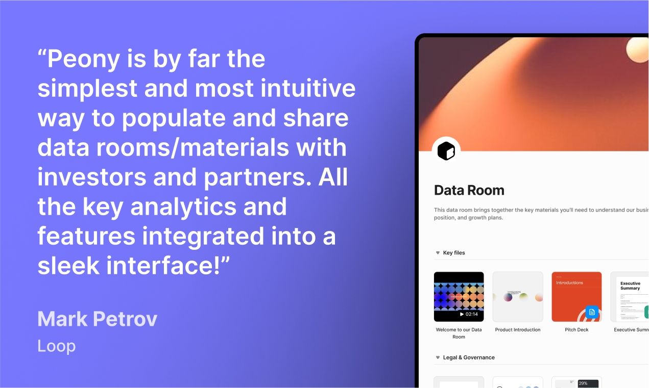 https://peony.ink/features/datarooms