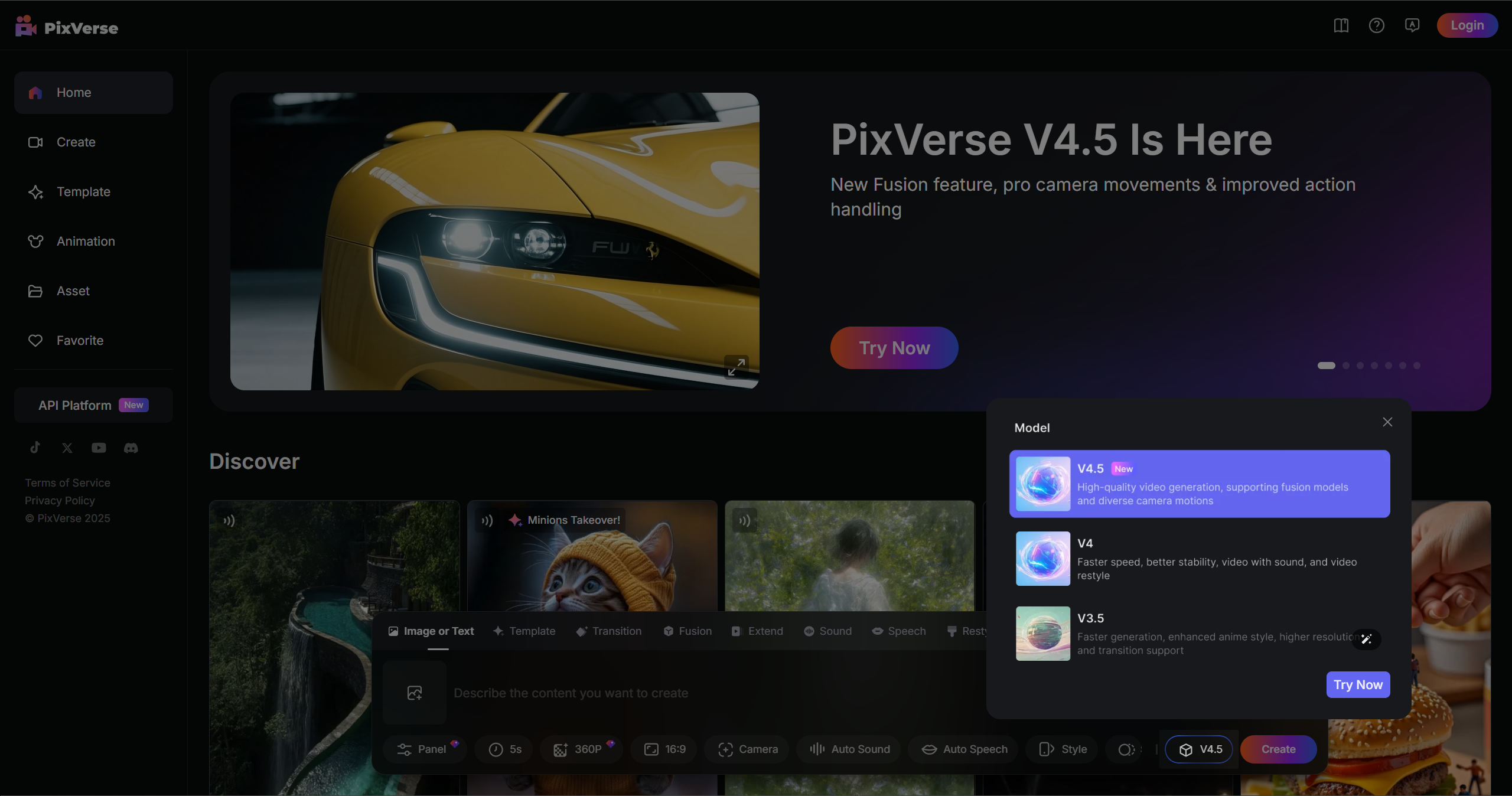 https://app.pixverse.ai